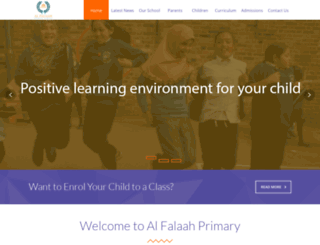 alfalaahprimaryschool.co.uk screenshot