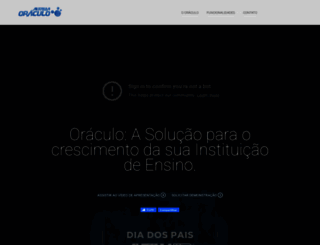 alfamaoraculo.com.br screenshot