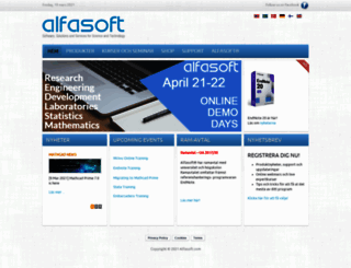 alfasoft.se screenshot
