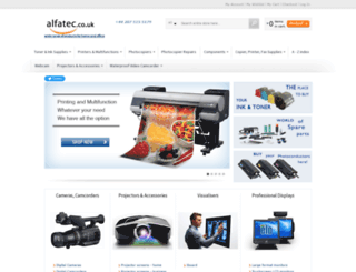 alfatec.co.uk screenshot