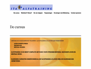 alfatraining.nl screenshot