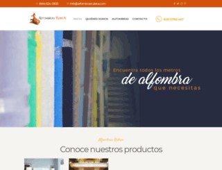 alfombrasrubios.com screenshot