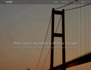 alfonsewebdesign.com screenshot