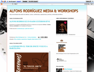 alfonsrodriguezworkshops.blogspot.com screenshot