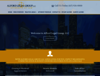 alfordlegalgroup.com screenshot