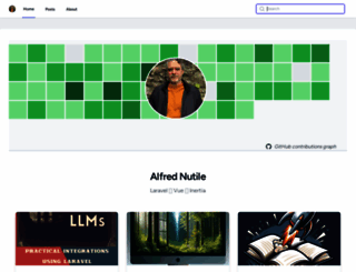 alfrednutile.info screenshot