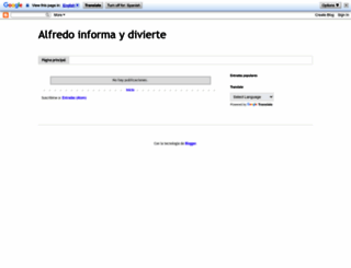 alfredoinformaydivierte.blogspot.com.es screenshot