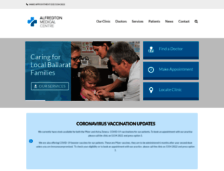 alfredtonmedicalcentre.com.au screenshot