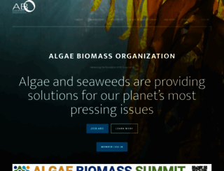 algaebiomass.org screenshot
