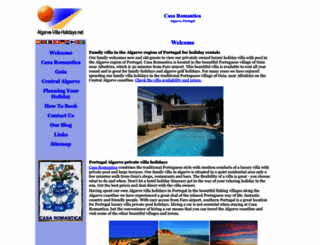algarve-villa-holidays.net screenshot