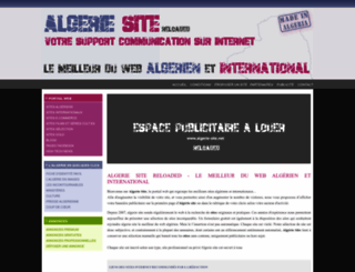 algerie-site.net screenshot