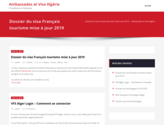 algerie-sites.com screenshot