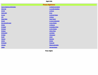 algerieinfos.net screenshot