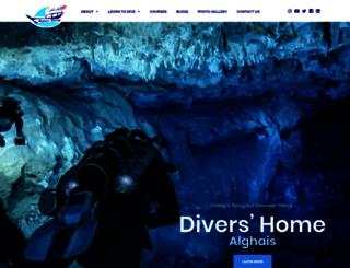 alghaisdiving.com screenshot