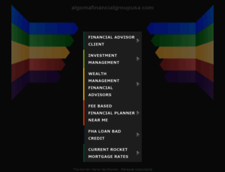 algomafinancialgroupusa.com screenshot