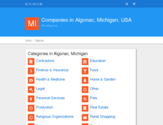 algonac.alylox.com screenshot