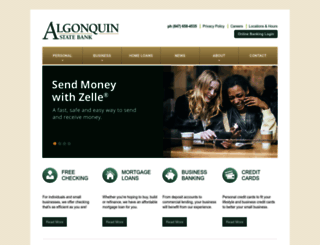 algonquinstatebank.com screenshot