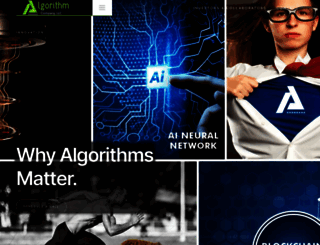 algorithm-company.webflow.io screenshot
