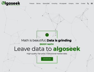 algoseek.com screenshot