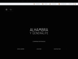 alhambra-patronato.es screenshot