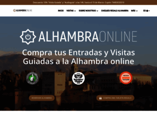 alhambraonline.com screenshot