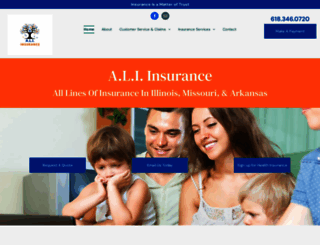 ali-insurance.com screenshot