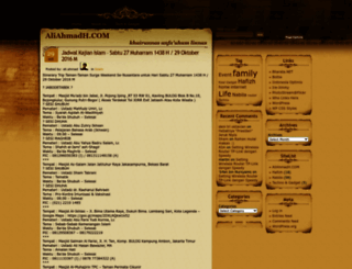 aliahmad.net screenshot