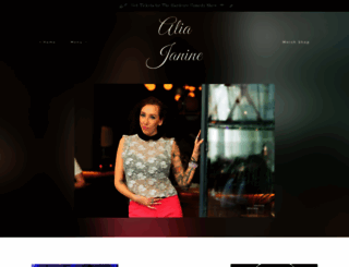 aliajanine.com screenshot