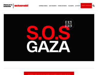 alianzaporlasolidaridad.org screenshot