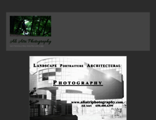 aliatriphotography.com screenshot