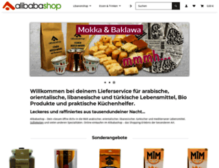 alibaba-shop.com screenshot