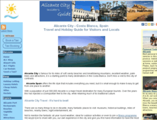 alicante-city-insiders-guide.com screenshot
