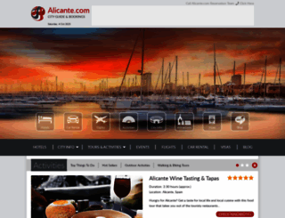 alicante.com screenshot