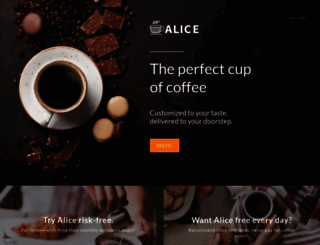 alice.com screenshot