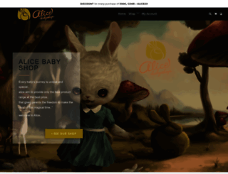 alicebabyshop.com screenshot