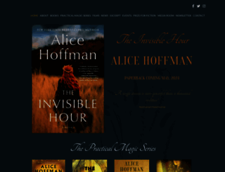 alicehoffman.com screenshot