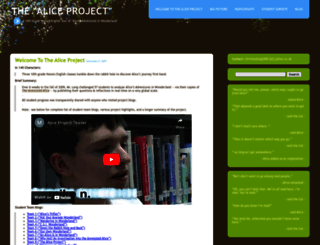 aliceproject.wordpress.com screenshot