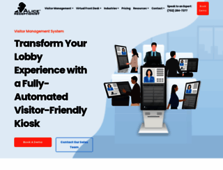 alicereceptionist.com screenshot