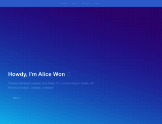 alicewon.com screenshot