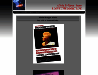 aliciabridges.com screenshot