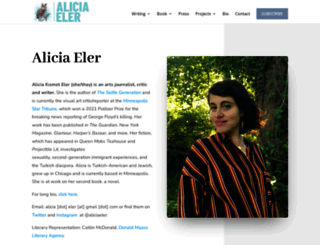 aliciaeler.com screenshot