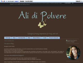 alidipolvere.it screenshot