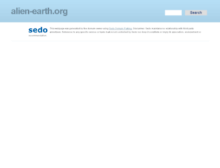 alien-earth.org screenshot