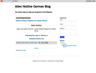 alien-hotline.blogspot.com screenshot