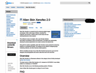 alien-skin-xenofex.updatestar.com screenshot