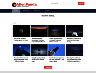 alienpanda.net screenshot