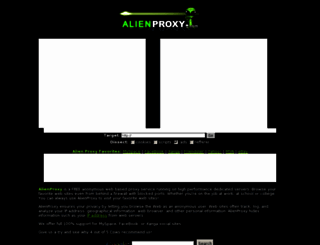alienproxy.com screenshot