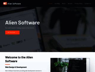 aliensoftware.co.uk screenshot