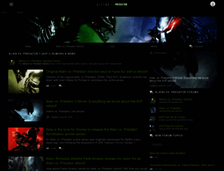aliensversuspredator.net screenshot