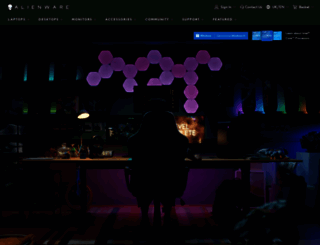 alienware.co.uk screenshot